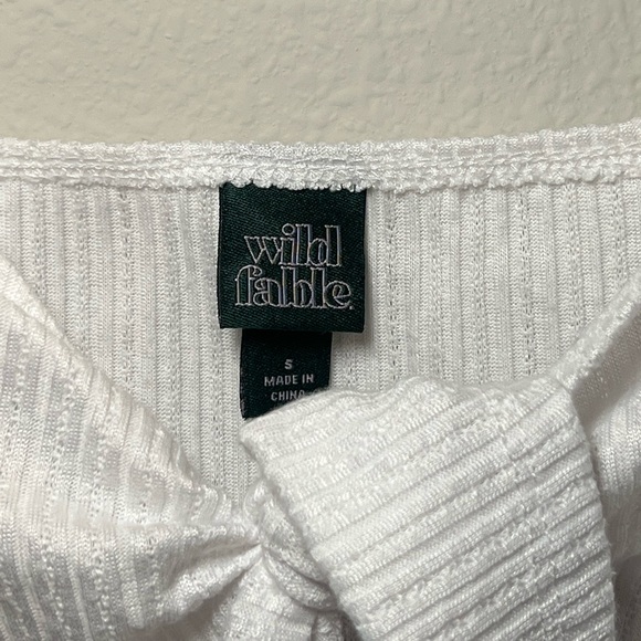 Wild Fable White Bodysuit Size S - Picture 8 of 10